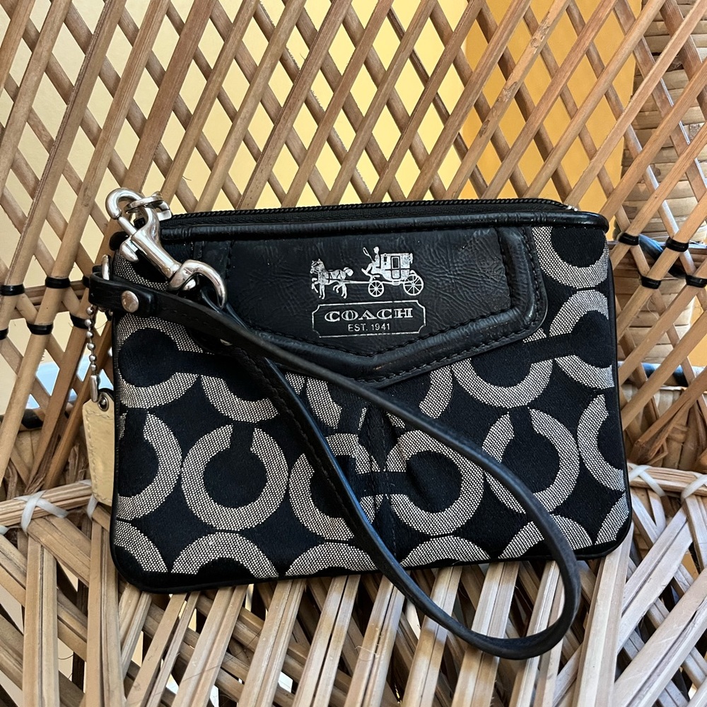 Authentic Coach Wristlet